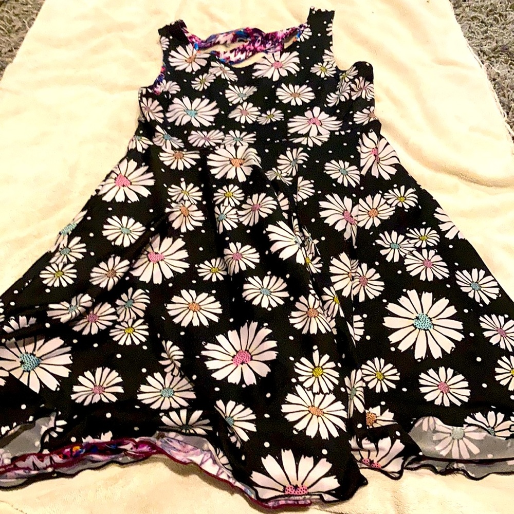 Girls Reversible double sided dress